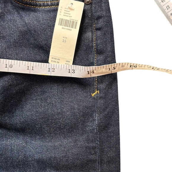 Anthropologie Pilcro The Split Straight Jeans Size 25 NWT - Picture 13 of 15